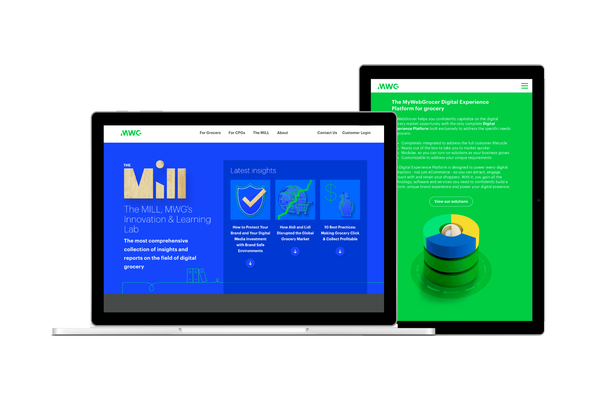 MWG MyWebGrocer startup