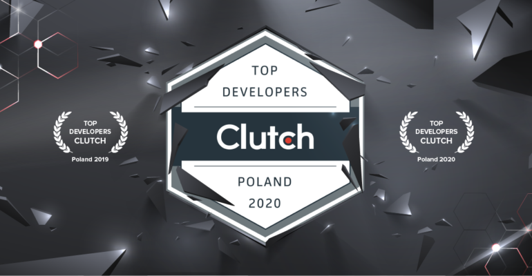 InterSynergy jednym z najlepszych software house’ów w Polsce wg znanego portalu branżowego Clutch!